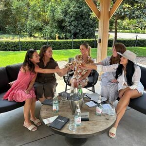 Bebe vintage white lace top